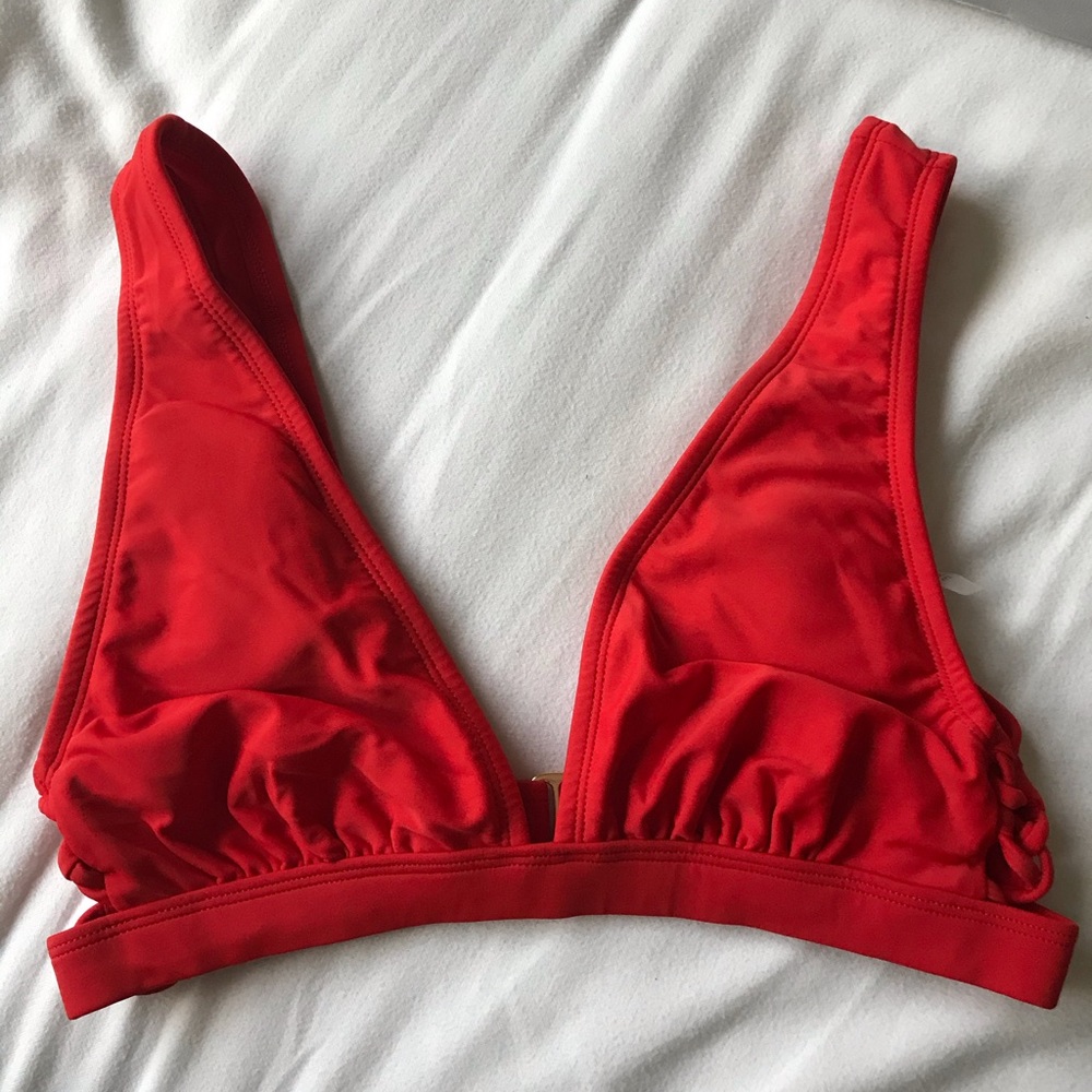 Shade & Shore Red Bikini Top
